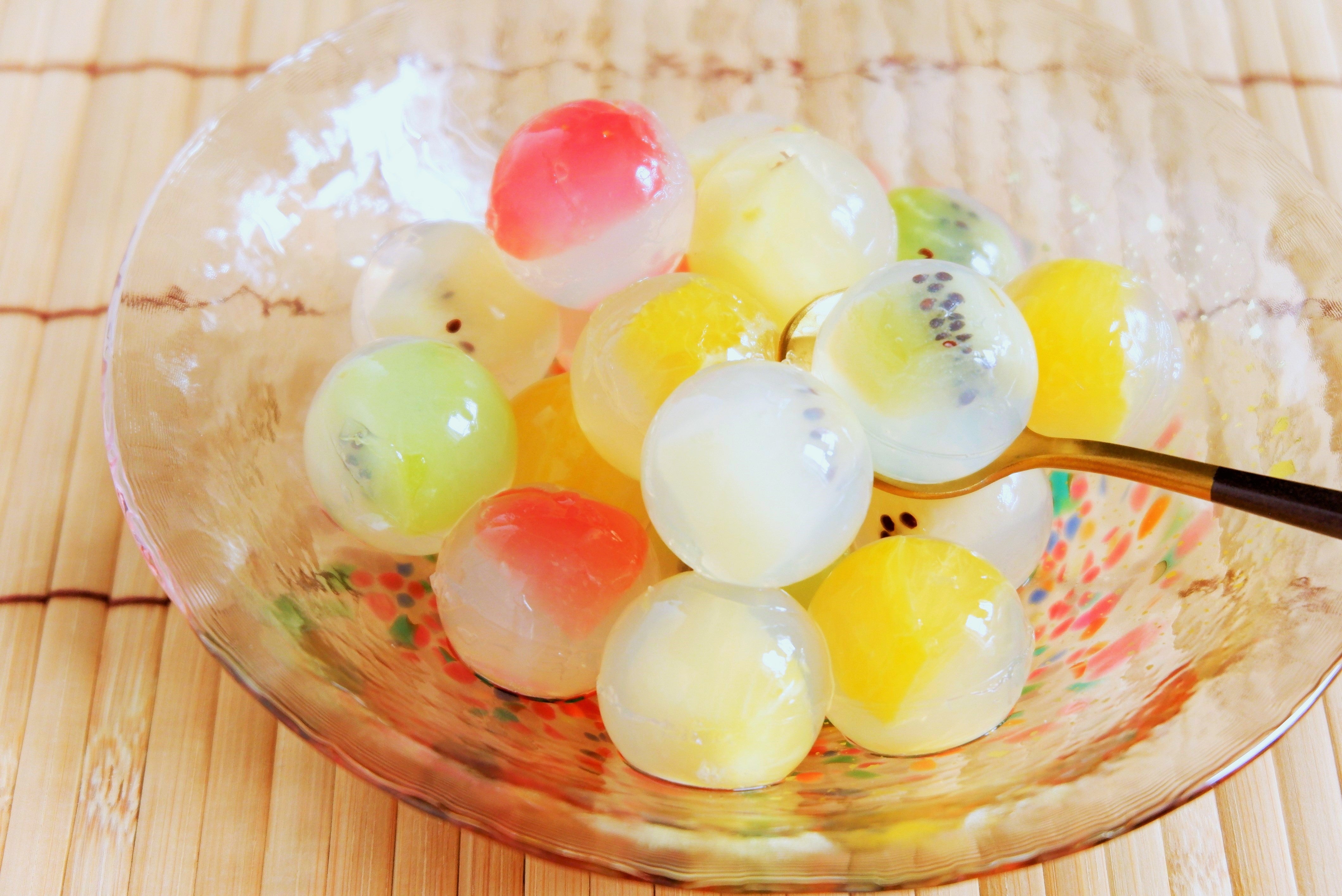 手づかみ食べにも!季節のフルーツで九龍球を作ろう