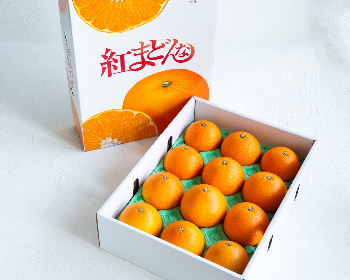 紅まどんな産地化粧箱/3kg(10-15玉入)