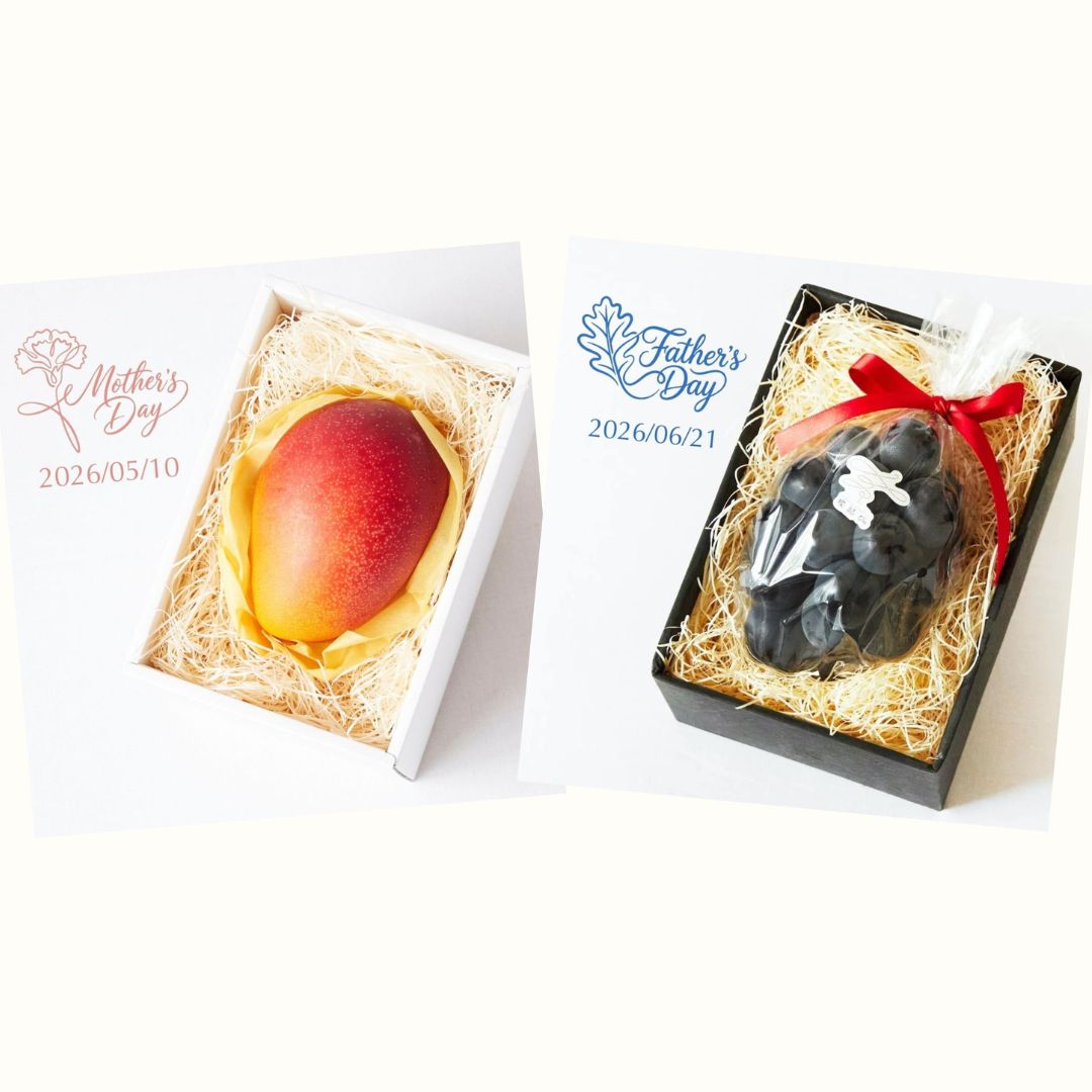 【母の日&父の日】完熟マンゴーと種なしピオーネ