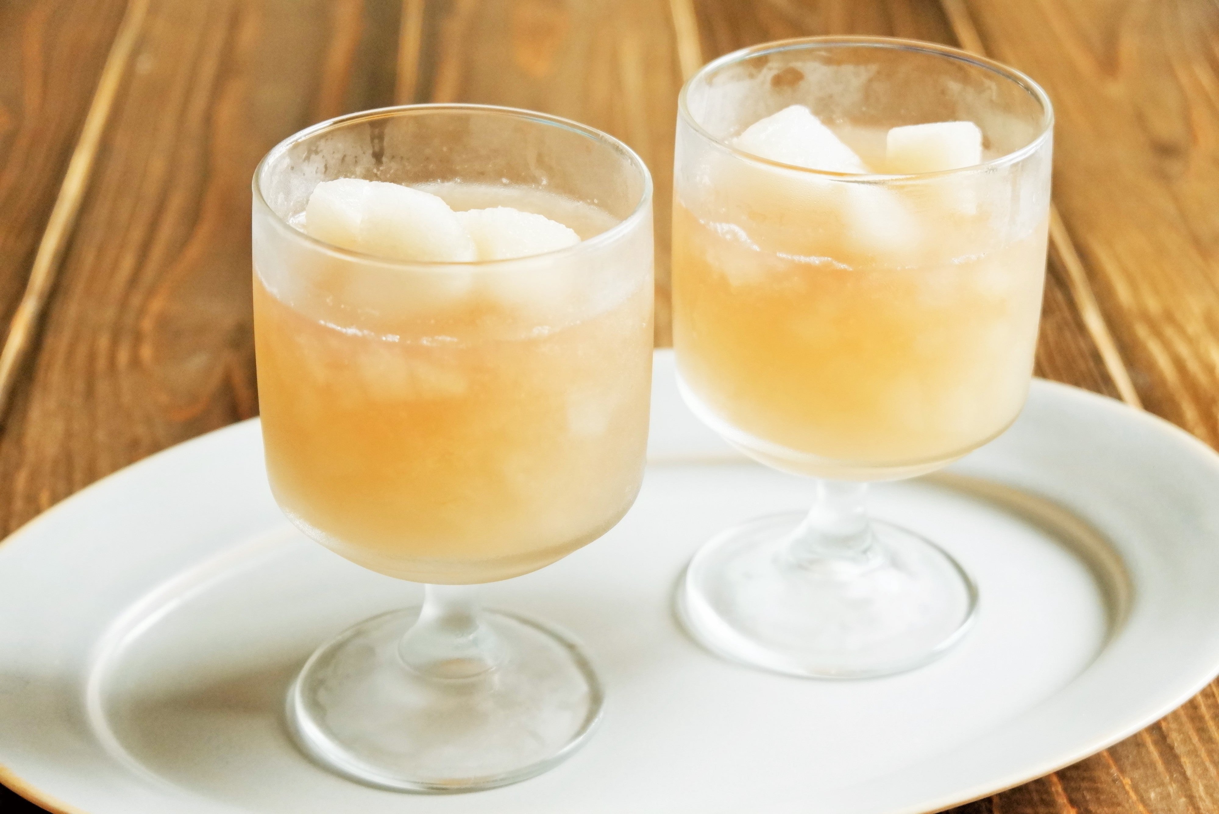 離乳後期からOK！しゃりしゃり梨ゼリー