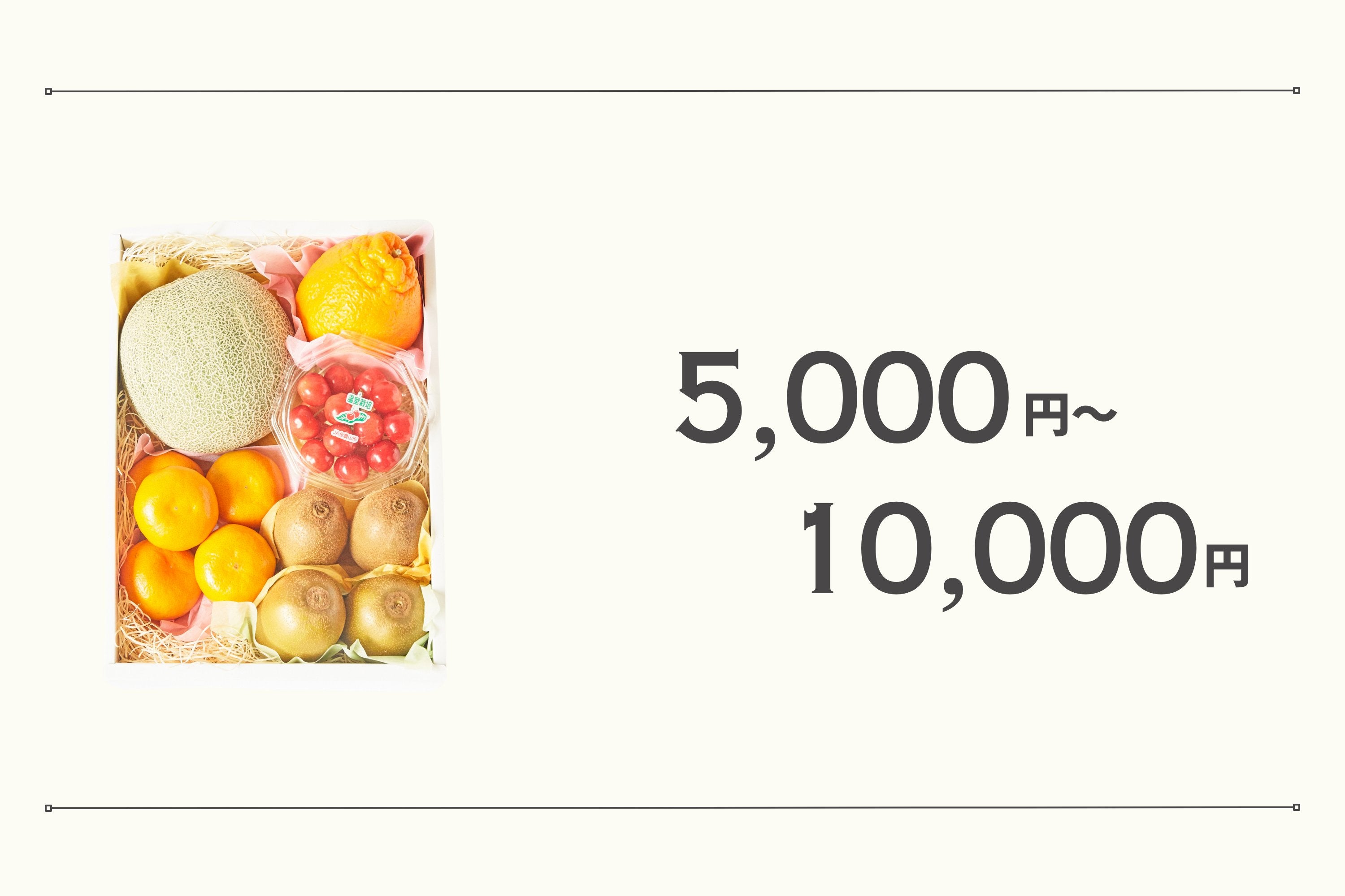 5,000円～10,000円