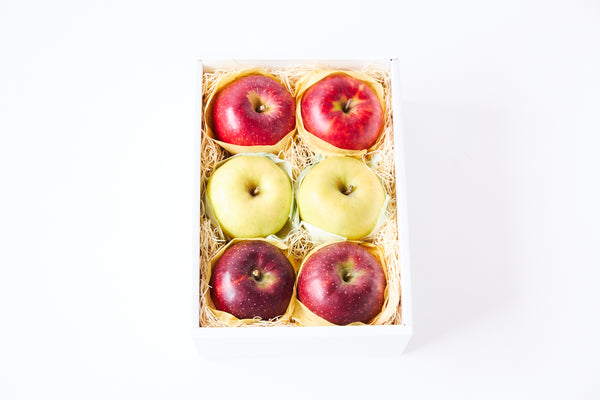 りんご食べくらべセット6玉