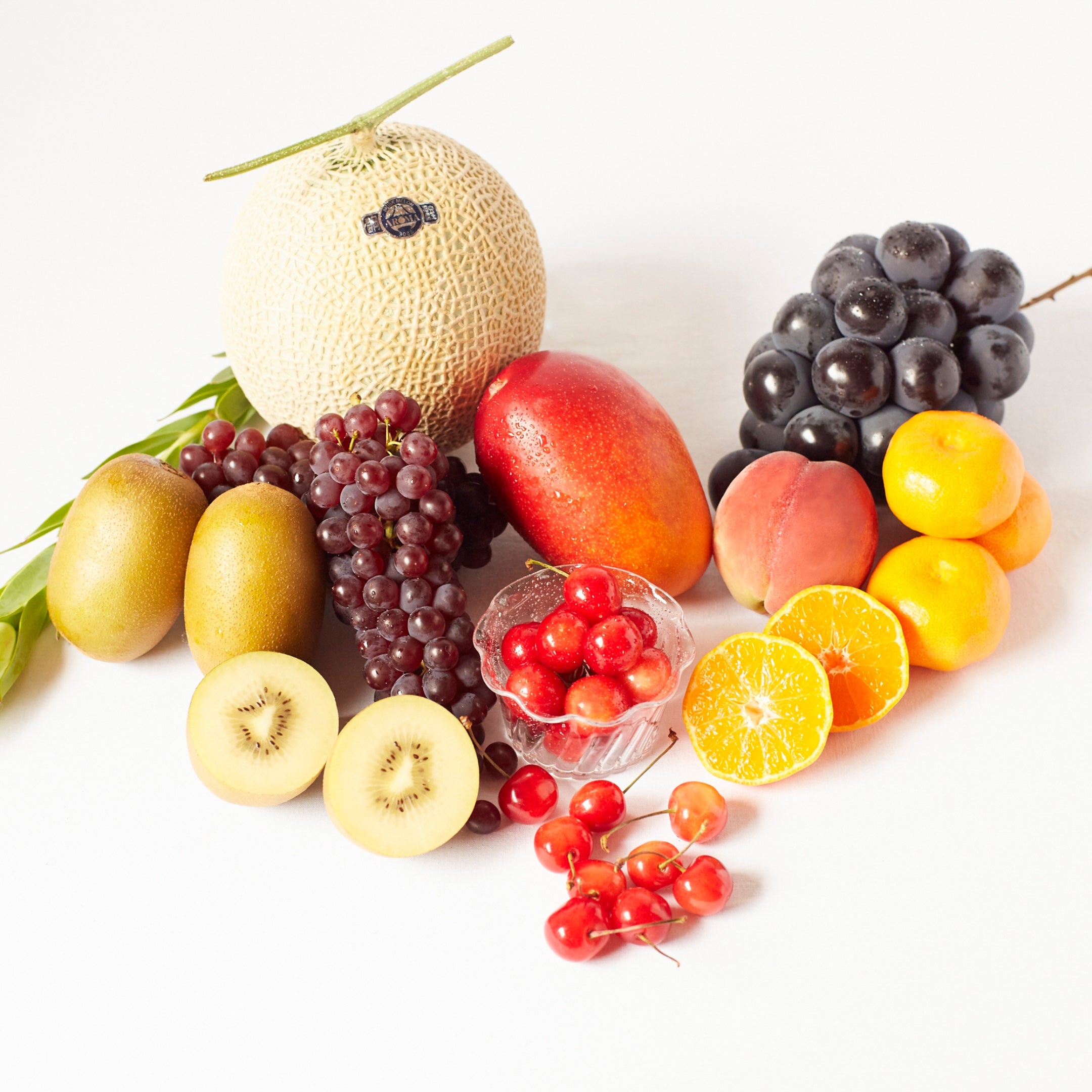 マスクメロンと季節のフルーツセット